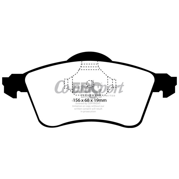 EBC Ultimax OEM Replacement Brake Pads image