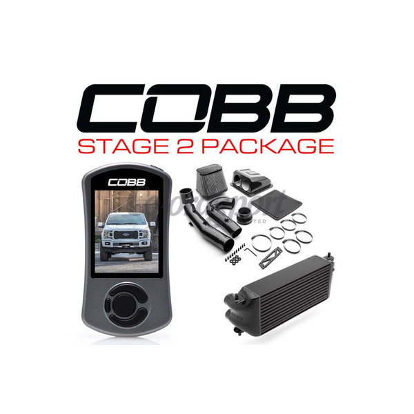 COBB  Ford Stage 2 Redline Carbon Fiber Power Package Black (Fact image