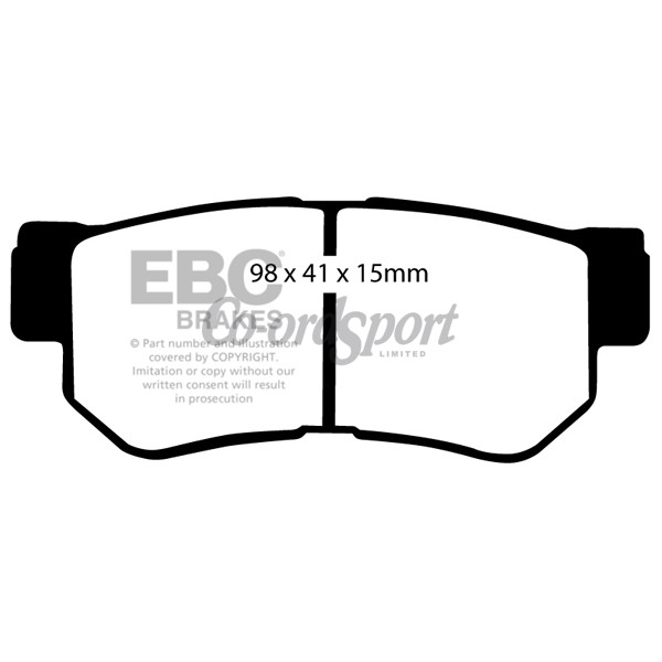 EBC Ultimax OEM Replacement Brake Pads image