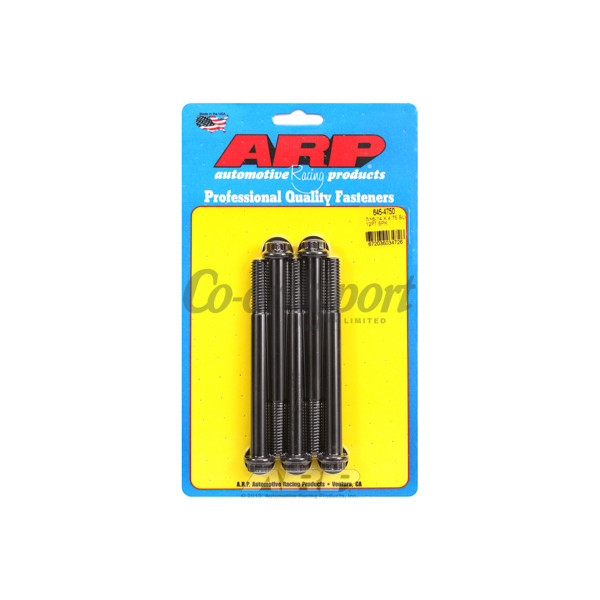 ARP 7/16-14 X 4.750 12pt 1/2 wrenching black oxide bolts image
