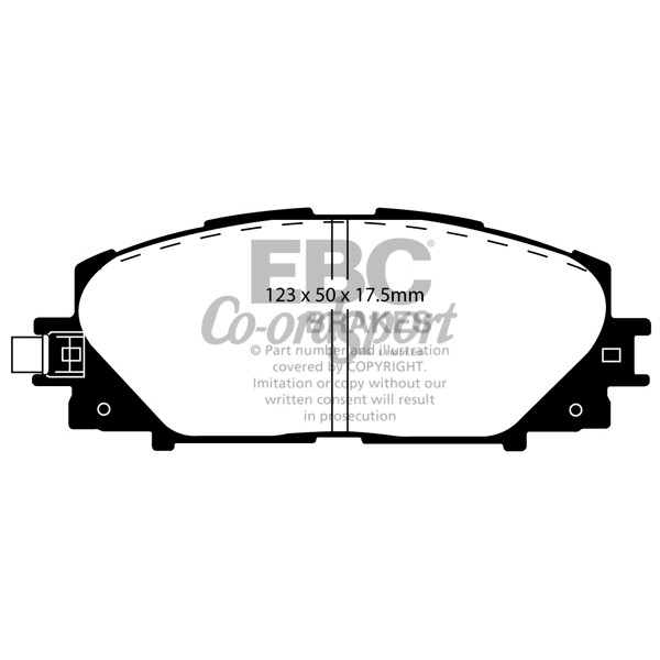 EBC Ultimax OEM Replacement Brake Pads image