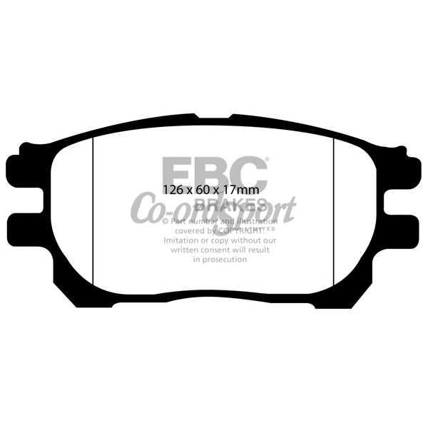 EBC Ultimax OEM Replacement Brake Pads image