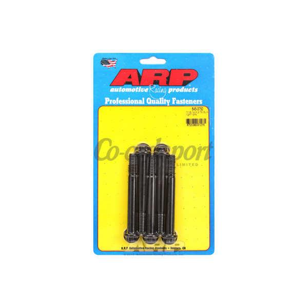 ARP 7/16-14 X 3.750 12pt 1/2 wrenching black oxide bolts image