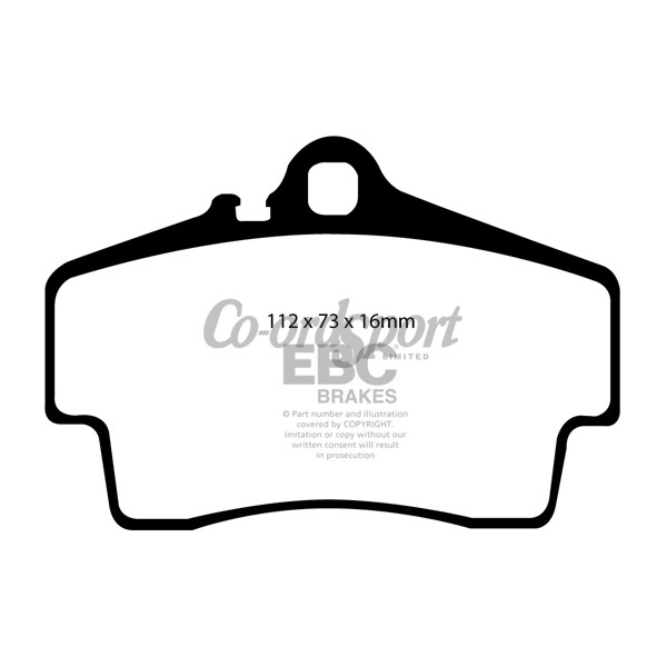 EBC Ultimax OEM Replacement Brake Pads image