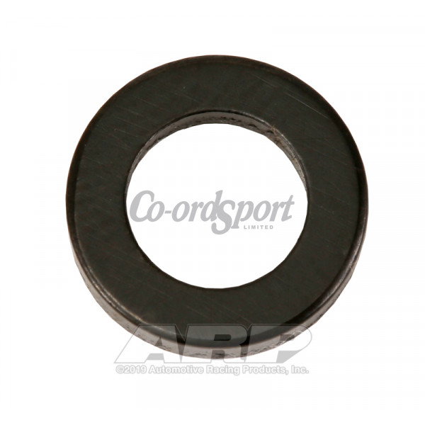 ARP 1/4 ID .440 OD no chamfer black washer image