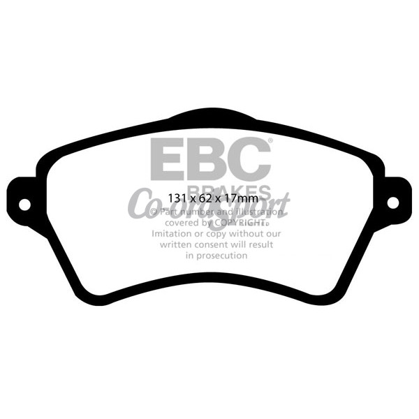 EBC Ultimax OEM Replacement Brake Pads image