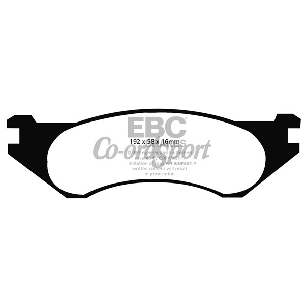 EBC Ultimax OEM Replacement Brake Pads image