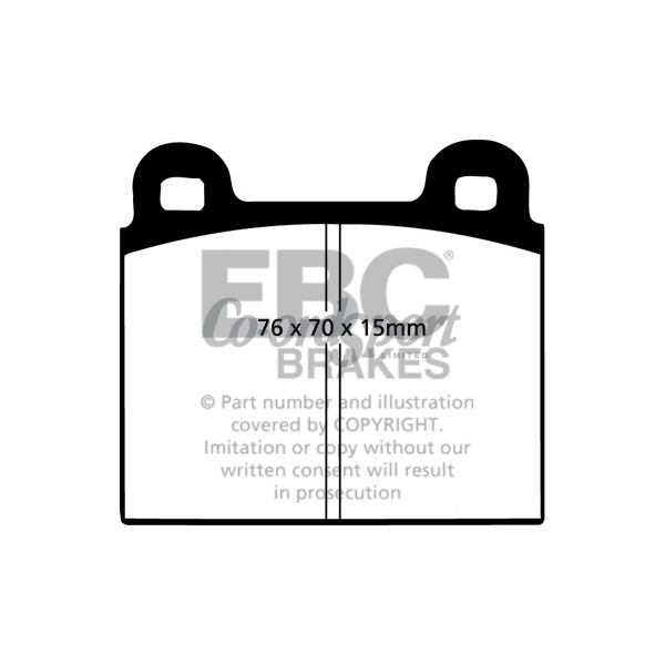 EBC Ultimax OEM Replacement Brake Pads image