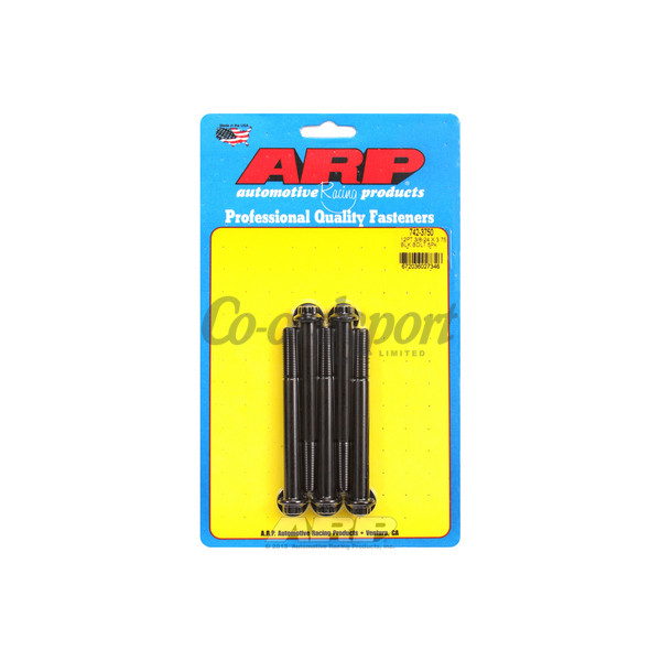 ARP 3/8-24 x 3.750 12pt black oxide bolts image