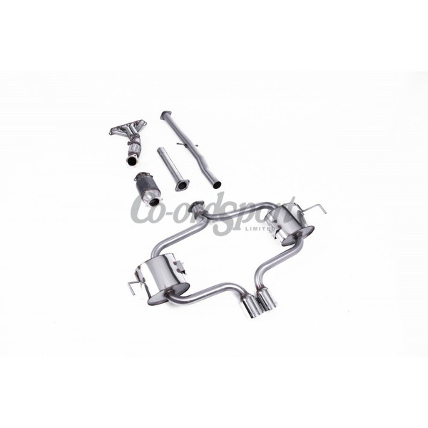 Milltek Full System including Hi-Flow Sports Cat New Mini image