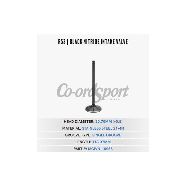 Supertech Mini Cooper 1.6Lts. Intake Valve 30.70( plus 0.5)x5.94x image