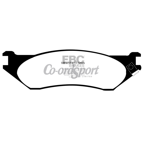 EBC Ultimax OEM Replacement Brake Pads image