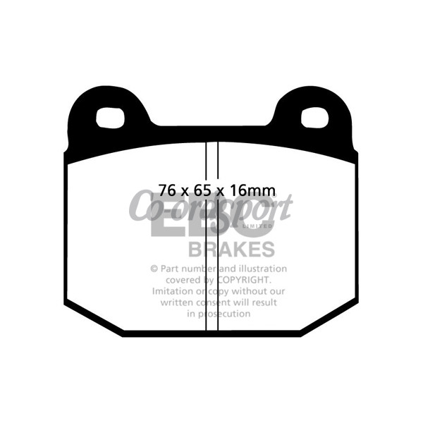 EBC Ultimax OEM Replacement Brake Pads image