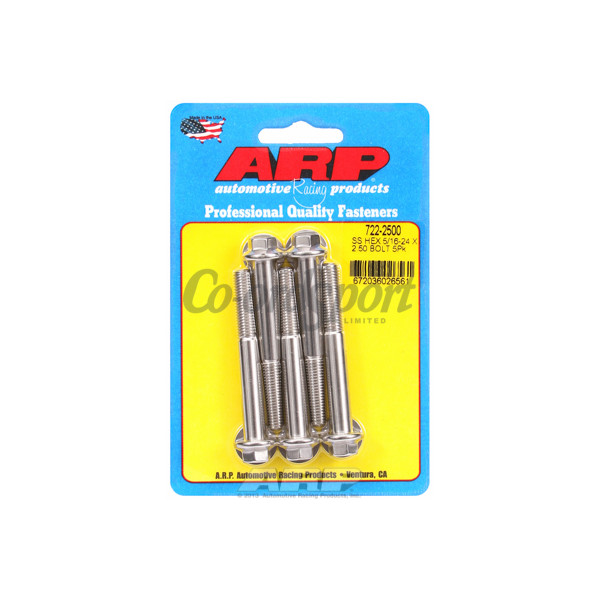 ARP 5/16-24 x 2.500 hex SS bolts image