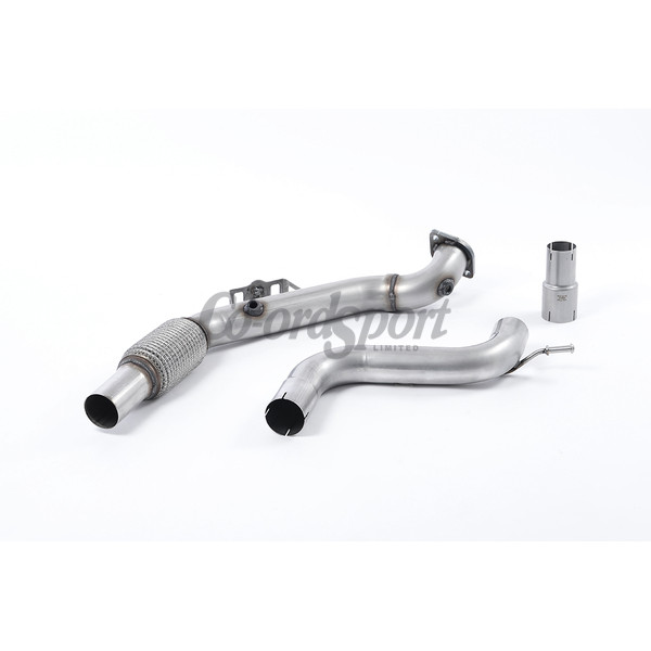 Milltek Large-bore Downpipe and De-cat Ford Mustang 2.3 E image