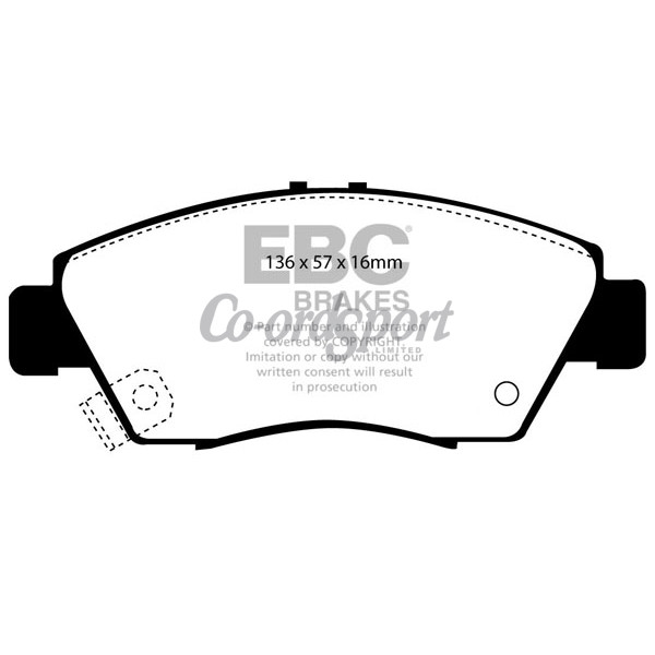 EBC Ultimax OEM Replacement Brake Pads image