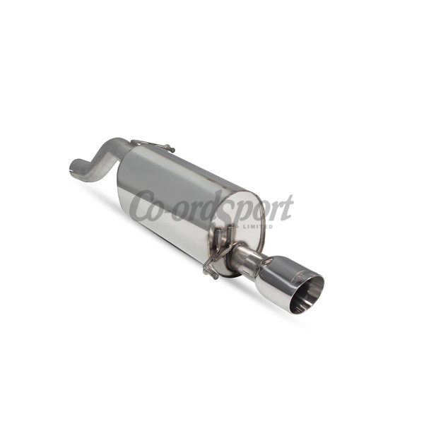 Scorpion Rear silencer for Vauxhall Corsa E 1.0 Turbo Non GPF Mod image
