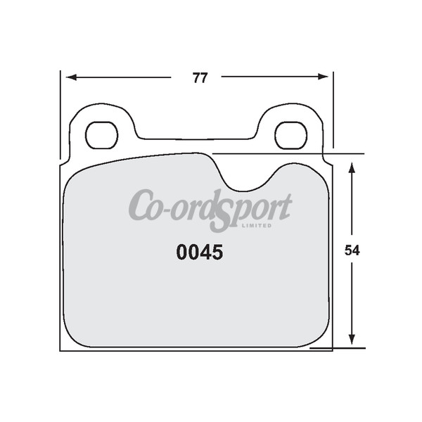 PFC 045 Race Pad Set - 97 Compound 15 mm - Rr image