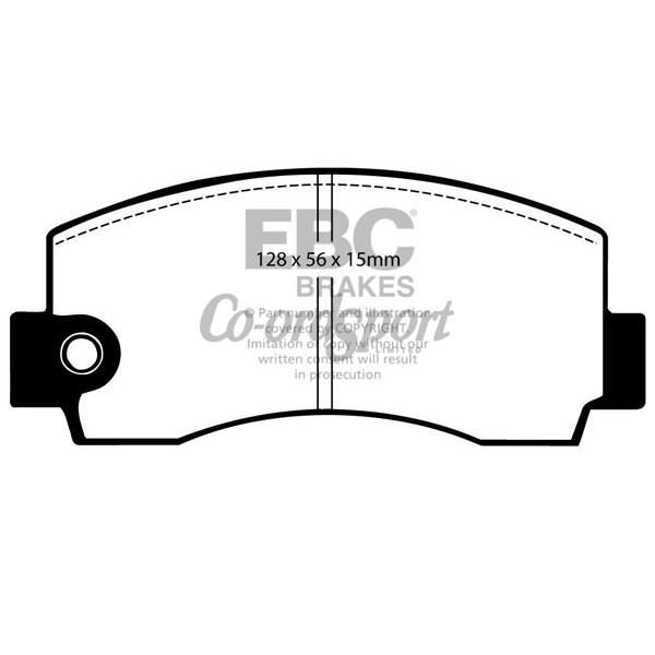 EBC Ultimax OEM Replacement Brake Pads image