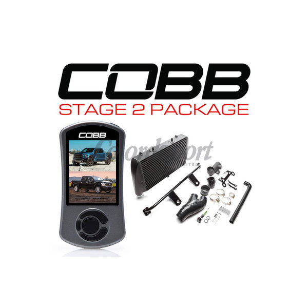 COBB  Ford Stage 2 Power Package Black (No Intake) F-150 Ecoboost image