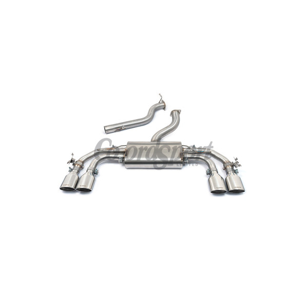 Cobra Audi S3 (Sportback) GPF Back System (Non Res) Valved image