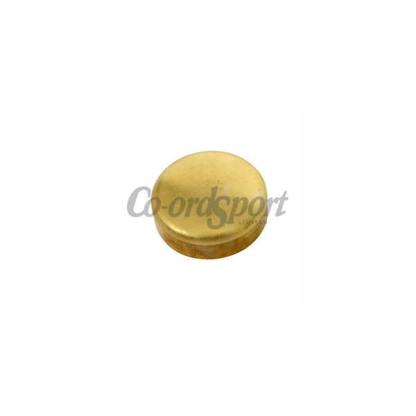 DART BLOCK COMPONENTS Iron Block Freeze Plug 1-5/8 Brass image