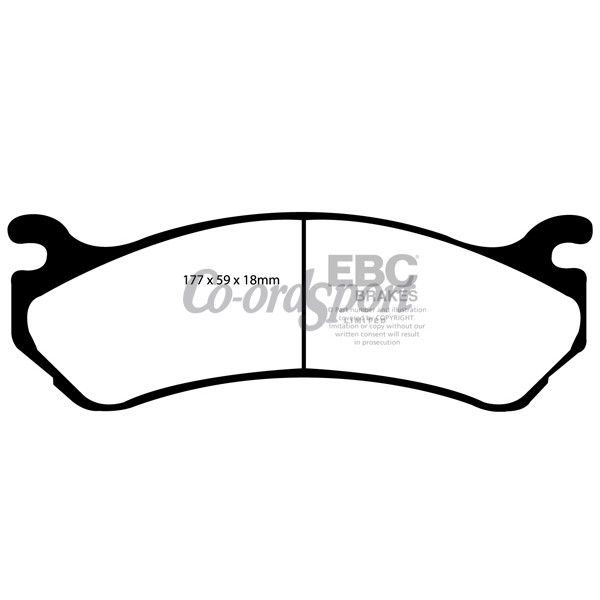 EBC Ultimax OEM Replacement Brake Pads image