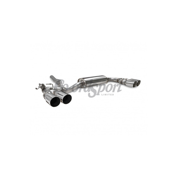 Scorpion GPF-Back system with electronic valve BMW M235i Gran Cou image