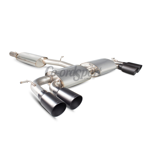 Scorpion Resonated cat-back system with no valves for Volkswagen image