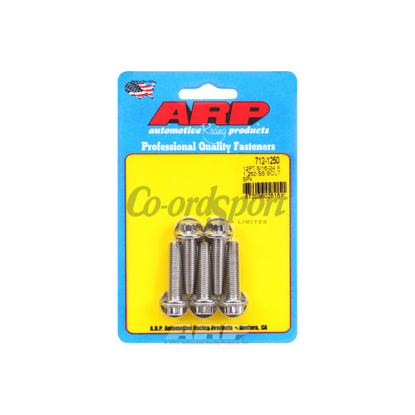 ARP 5/16-24 x 1.250 12pt SS bolts image