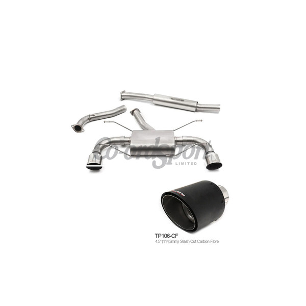 COBRA Toyota GR86 (22-) Cat Back System (Non-Resonated) image