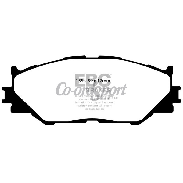 EBC Ultimax OEM Replacement Brake Pads image