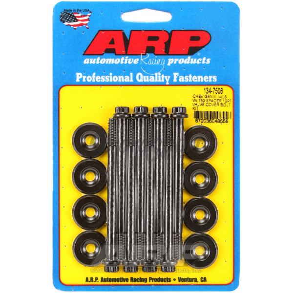 ARP SB Chevy GENIII IV/LS w/.750 spacer 12pt valve cover bol image