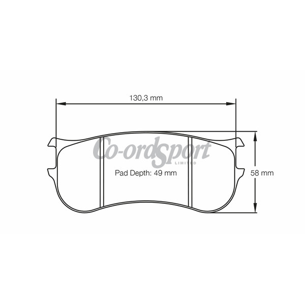 Pagid racing brake pads -RST4 image