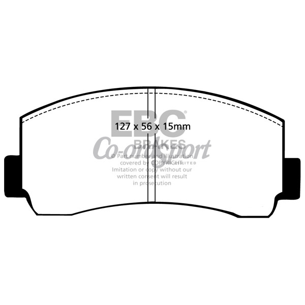 EBC Ultimax OEM Replacement Brake Pads image