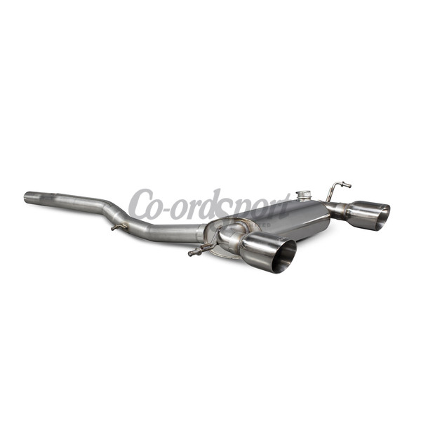 Scorpion Non-resonated cat-back system for Audi TT Mk1 Quattro 3. image