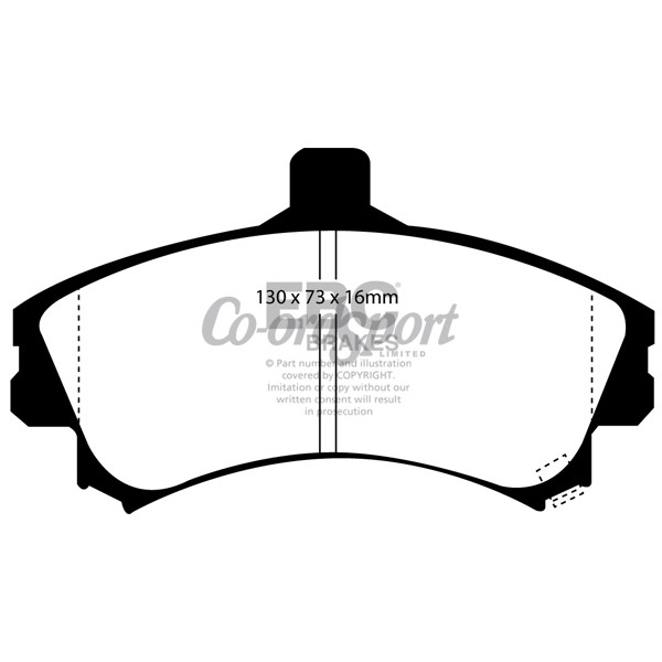 EBC Ultimax OEM Replacement Brake Pads image