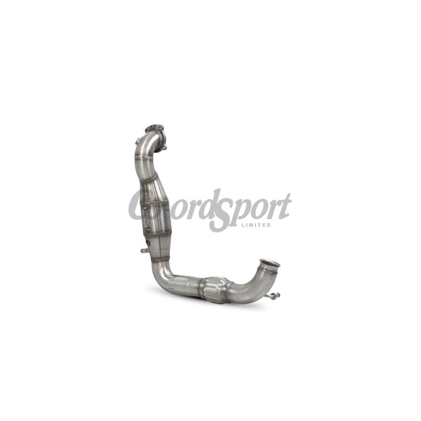 Scorpion Downpipe with high flow sports catalyst for Ford Fi image