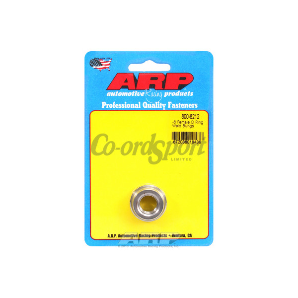 ARP -6 female O ring steel weld bung image