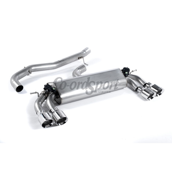Milltek Cat-back Audi S3 2.0 TFSI quattro 3-Door 8V 2013 image