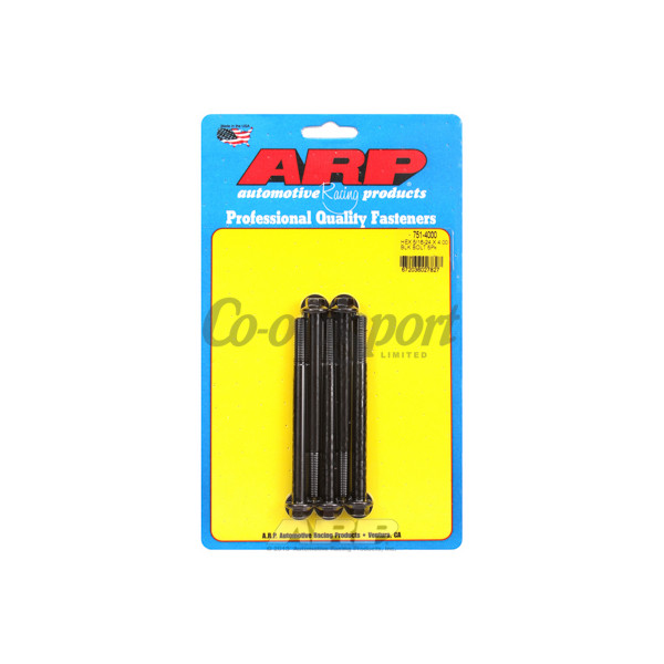 ARP 5/16-24 x 4.000 hex black oxide bolts image