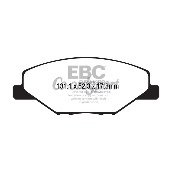 EBC Ultimax OEM Replacement Brake Pads image