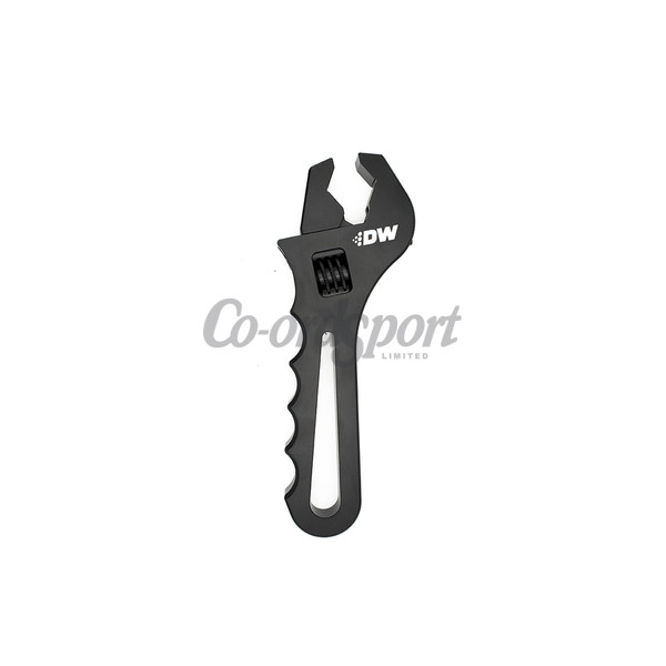 DW Adjustable wrench AN Hose End black anodized image