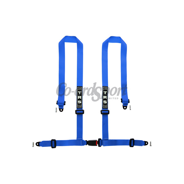TRS Bolt in harness - 4 point Blue image