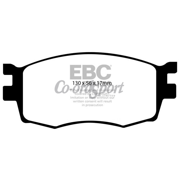 EBC Ultimax OEM Replacement Brake Pads image