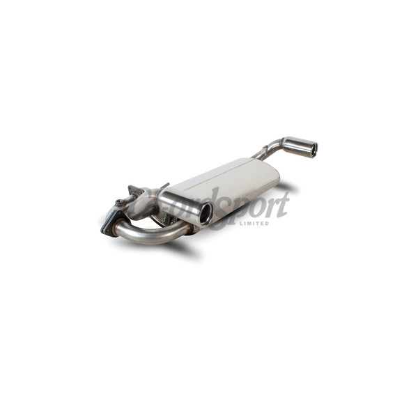 Scorpion Rear silencer for MG MGF 1995 to 2002 image