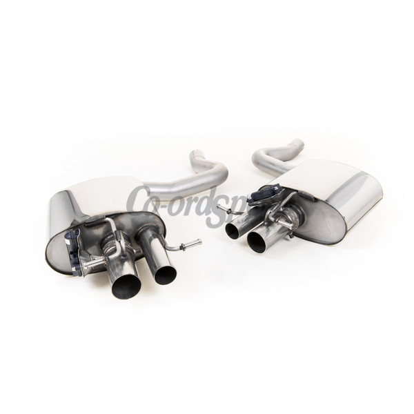 Milltek Rear Silencers Mercedes C-Class C63 and C63 S W2 image