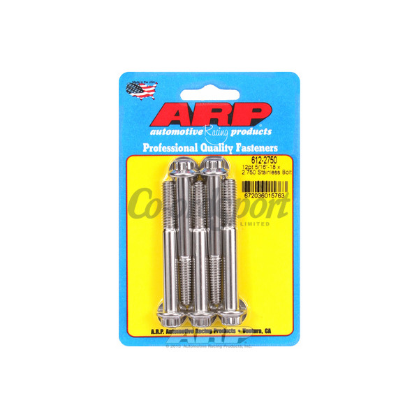 ARP 5/16-18 x 2.750 12pt SS bolts image