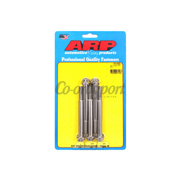 ARP 3/8-16 x 4.000 12pt 7/16 wrenching SS bolts image