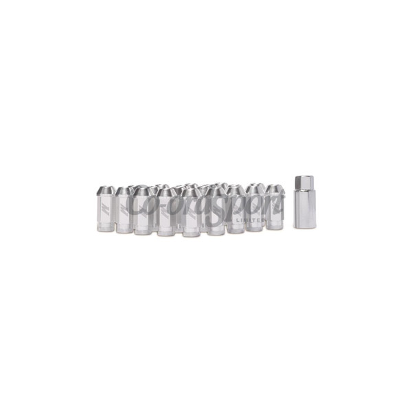 Mishimoto Aluminum Locking Lug Nuts M12 x 1.25 Silver image